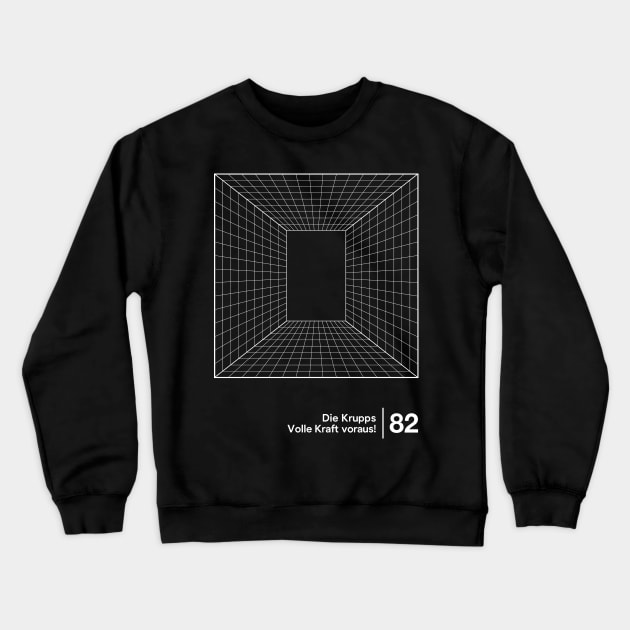 Die Krupps / Minimalist Graphic Fan Artwork Design Crewneck Sweatshirt by saudade